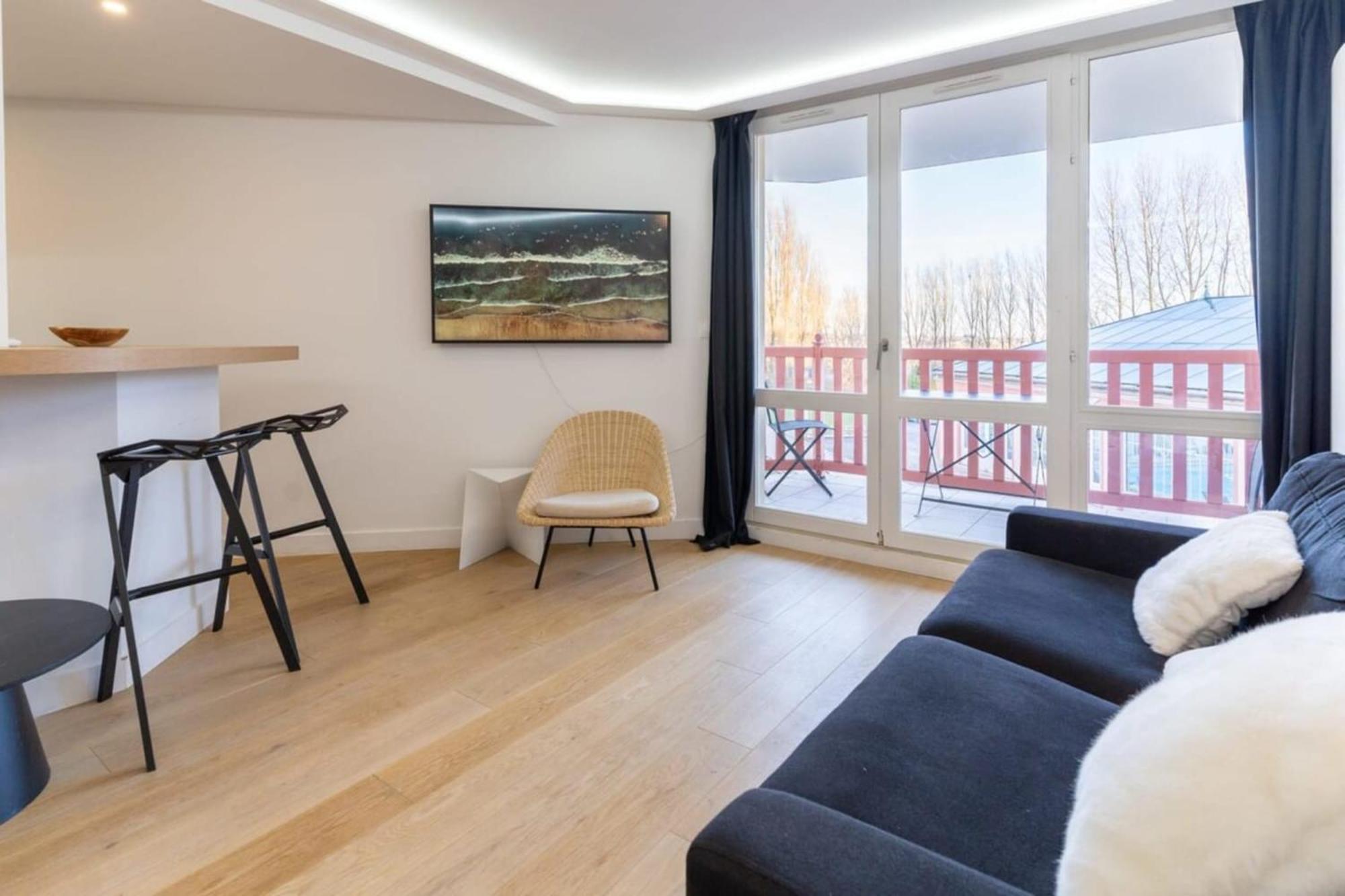 Beautiful Flat With Swimming Pool Tennis Court And Parking 148 Le Touquet Екстер'єр фото