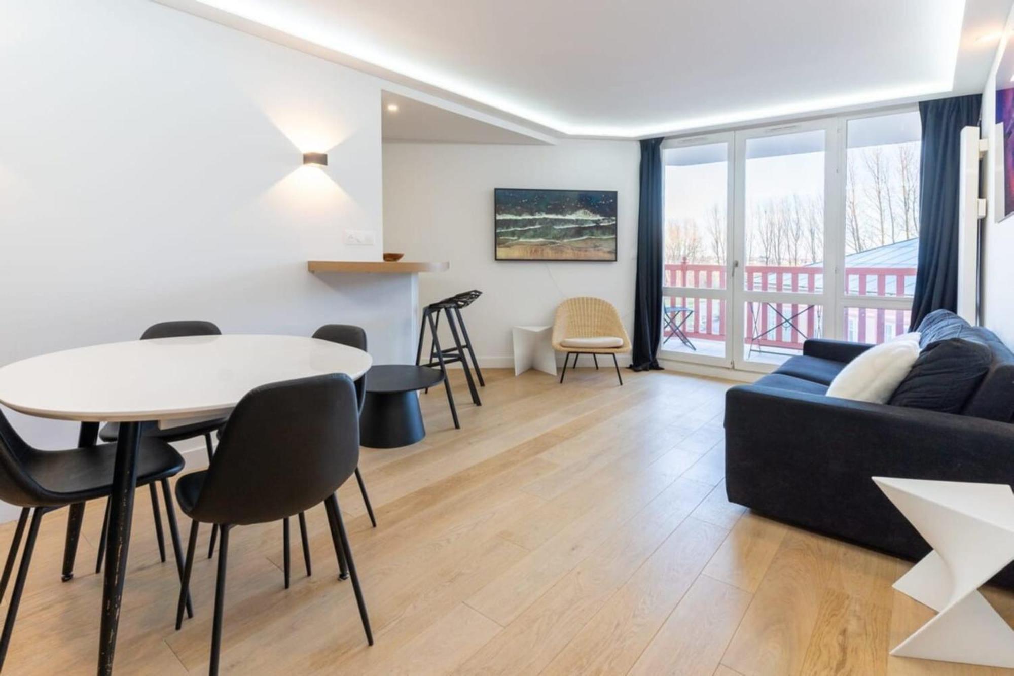 Beautiful Flat With Swimming Pool Tennis Court And Parking 148 Le Touquet Екстер'єр фото